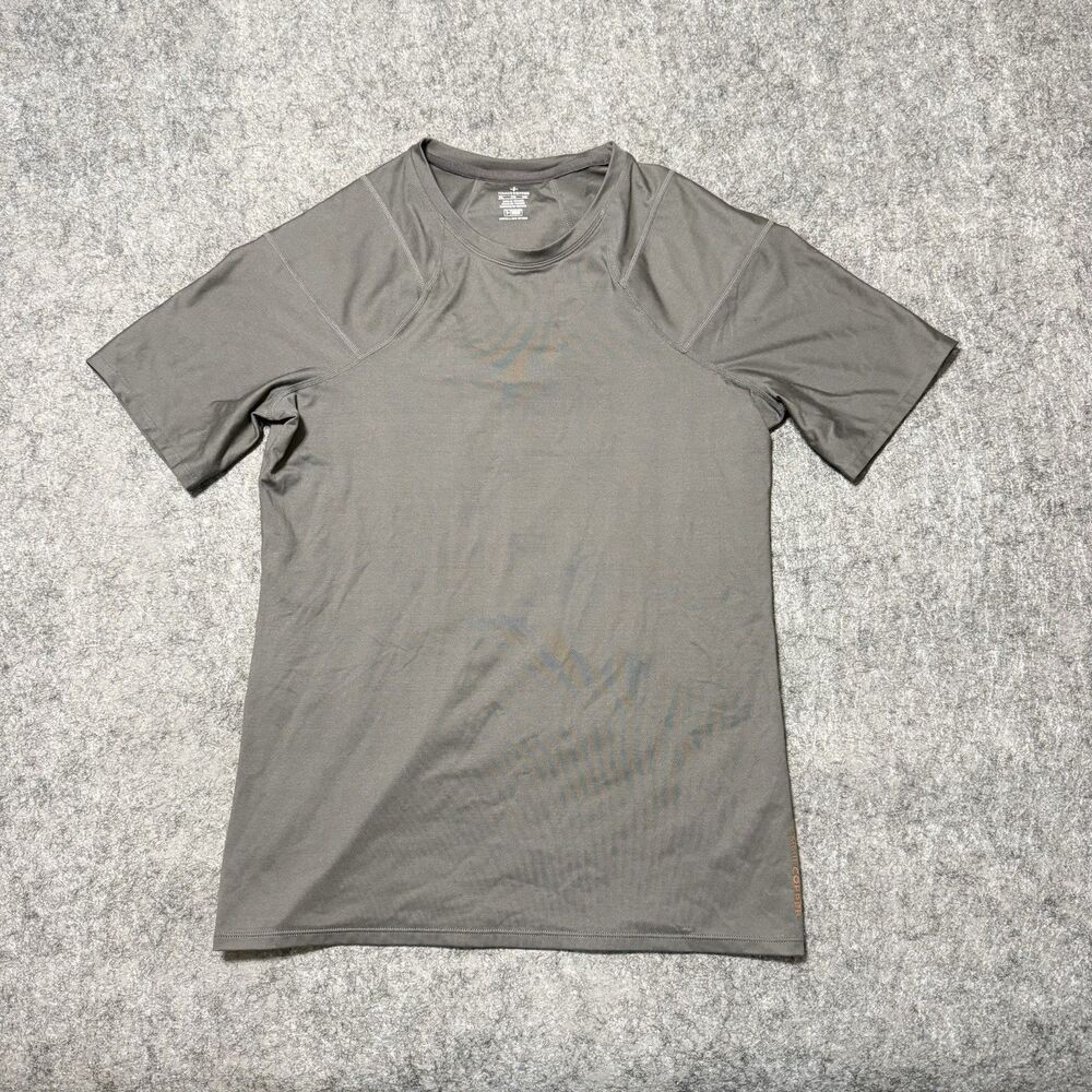 Tommie Copper Mens 2XL Pro Grade Shoulder Support Posture Shirt Gray Gray 0873MR